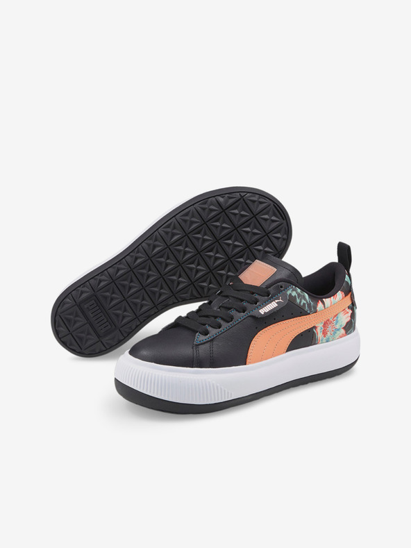 Puma Fekete női bőr tornacipő Puma Mayu