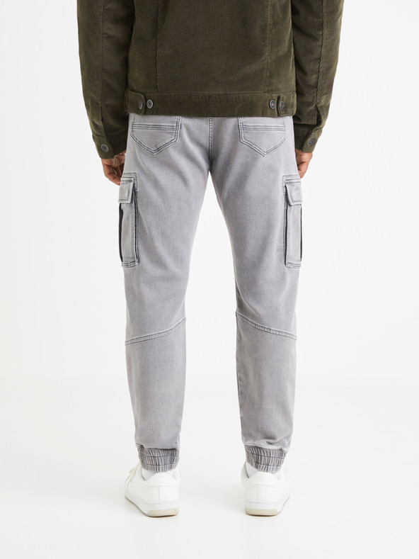 Celio Világosszürke férfi nadrág Celio