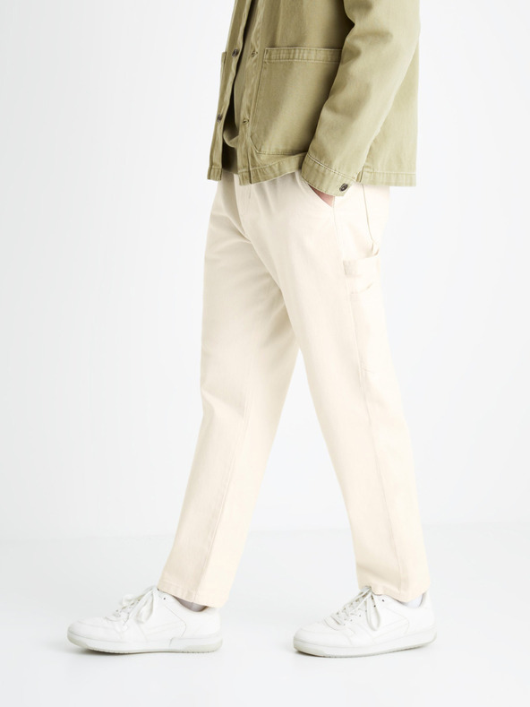 Celio Bocarp vászon öltöny nadrág Celio