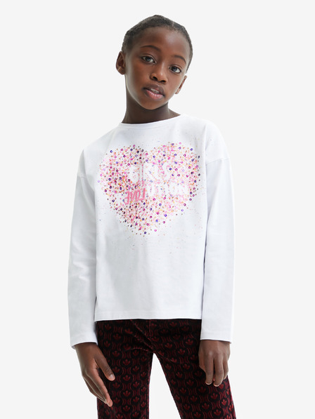 Desigual Fehér Desigual Alba lány póló lányoknak