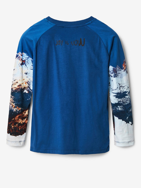 Desigual Kék fiú fiú mintás póló Desigual Javier