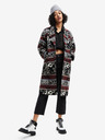 Desigual Fekete női mintás kabát Desigual Dev