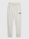 GAP Gyerek fleece sportnadrág logóval army GAP