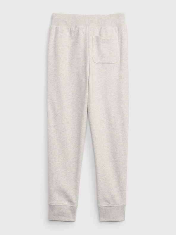 GAP Gyerek fleece sportnadrág logóval army GAP