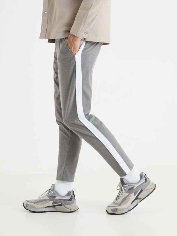 Celio Szürke férfi rövidnadrág Celio 24H Botape-vel