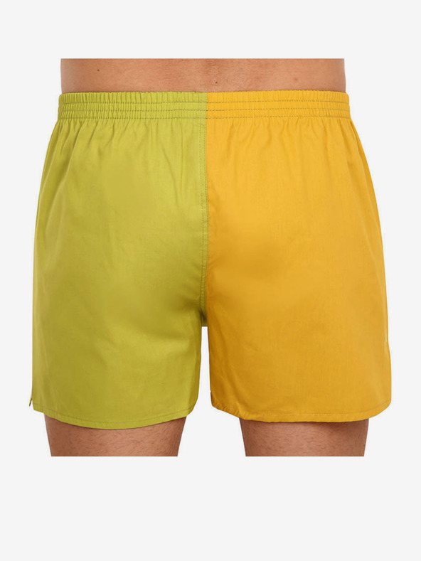 Dedoles Sárga és zöld Dedoles férfi rövidnadrágok sárga és zöld színben