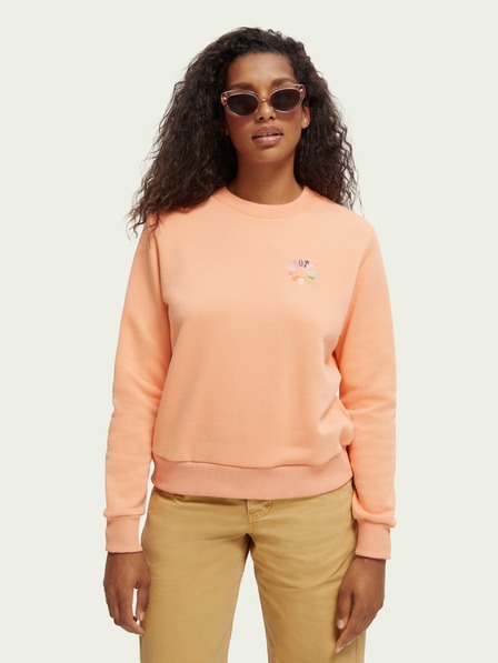 Scotch & Soda Narancssárga női pulóver Scotch & Soda