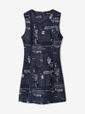 Desigual Fekete női Desigual Lea mintás ruha Desigual Lea mintás ruha