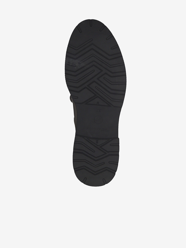 Tamaris Világosbarna fényes sarkú cipő Tamaris