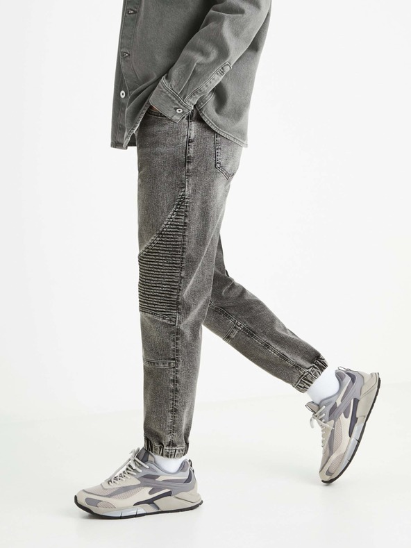 Celio Szürke férfi farmer nadrág Celio