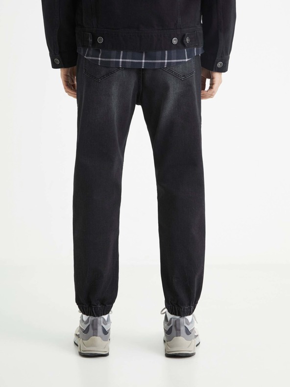 Celio Fekete férfi farmer nadrág Celio