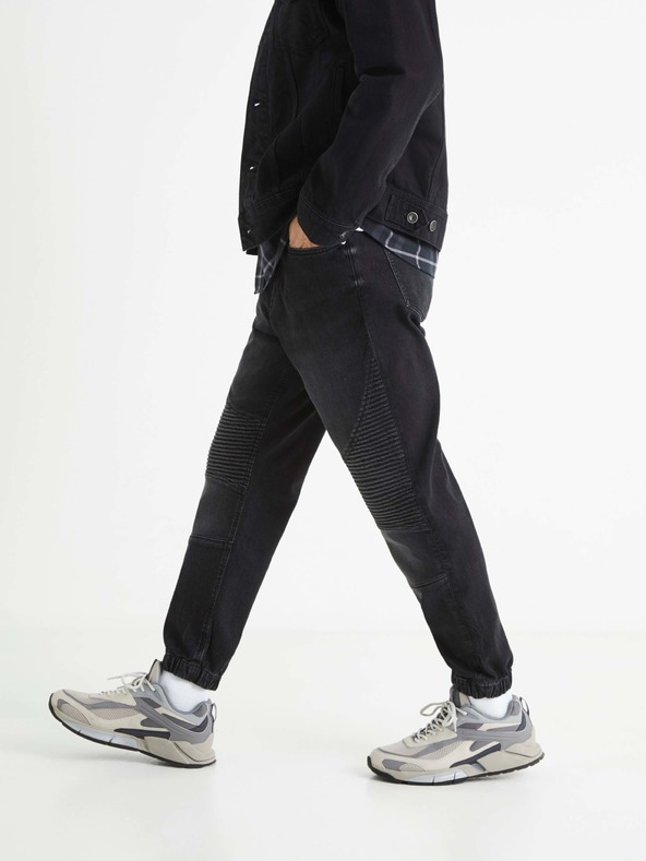 Celio Fekete férfi farmer nadrág Celio