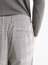 Celio Szürke férfi kockás nadrág Celio 24H Avocheck vágott nadrág