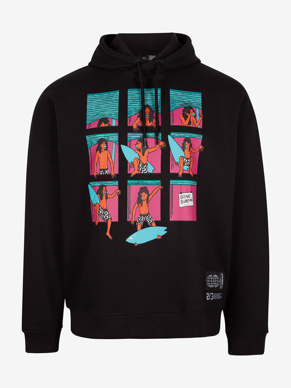 O'Neill Fekete Férfi O'Neill Progressive kapucnis pulóver