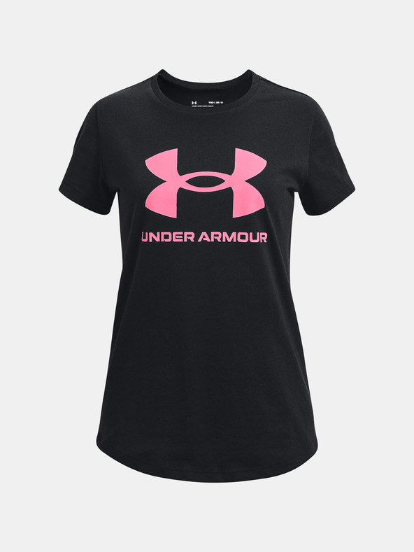 Under Armour Lány póló Under Armour UA SPORTSTYLE LOGO SS