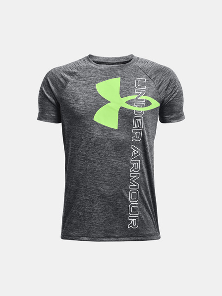 Under Armour Fiú póló Under Armour UA Tech Split Logo Hybrid SS