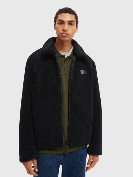 Scotch & Soda Sötétkék Scotch & Soda férfi télikabát