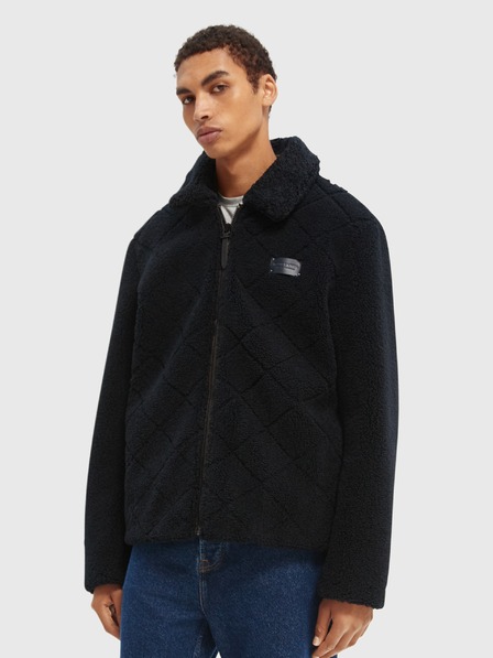 Scotch & Soda Sötétkék Scotch & Soda férfi télikabát