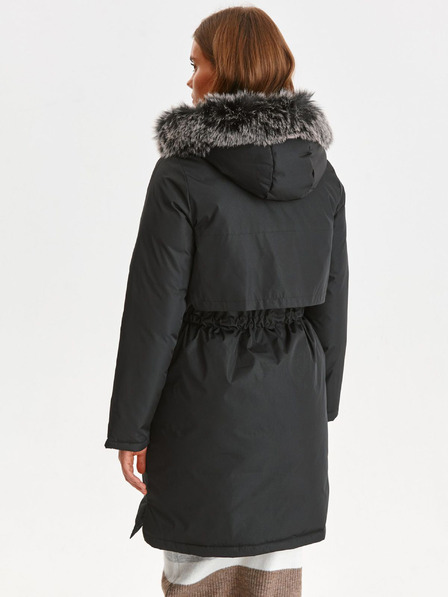 TOP SECRET Fekete női parka TOP SECRET