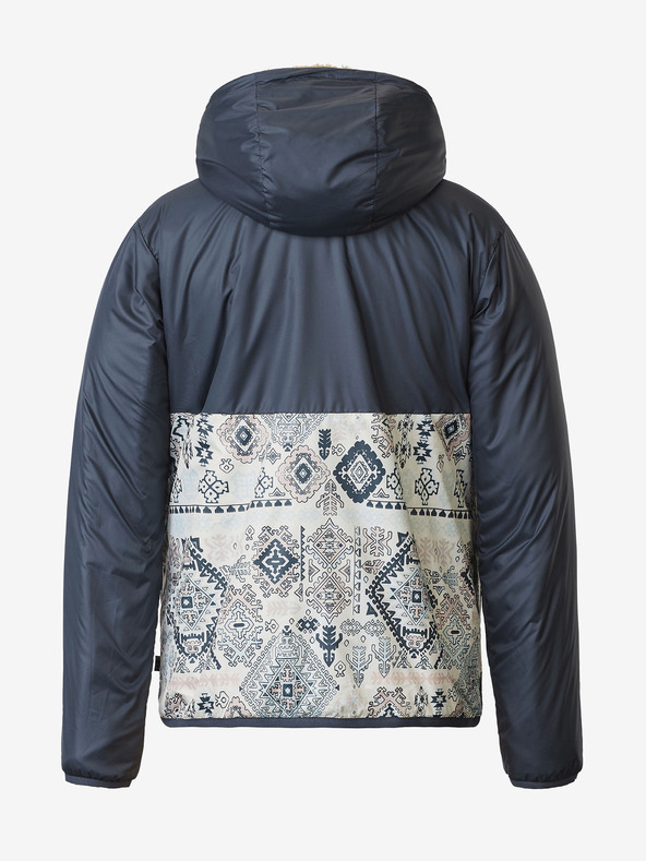 Picture Barna és kék női fordítható kapucnis téli kabát Picture Posy