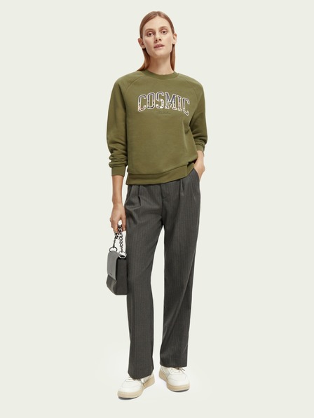 Scotch & Soda Khaki női pulóver Scotch & Soda Scotch & Soda