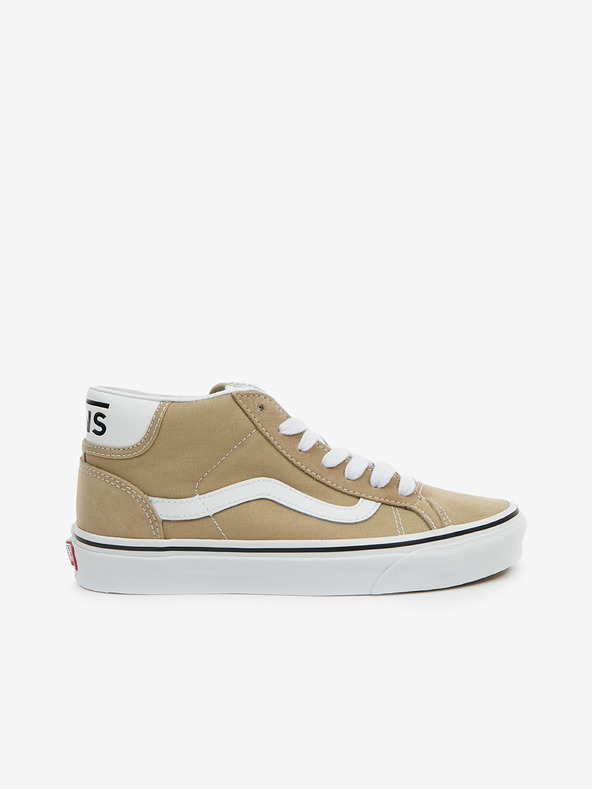 Vans Bézs színű női bokacipő velúr részletekkel VANS UA Mid Skool 37