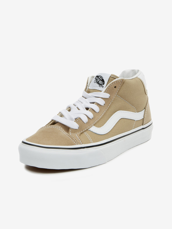 Vans Bézs színű női bokacipő velúr részletekkel VANS UA Mid Skool 37