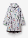 Desigual Világosszürke férfi Desigual Fele mintás parka levehető béléssel