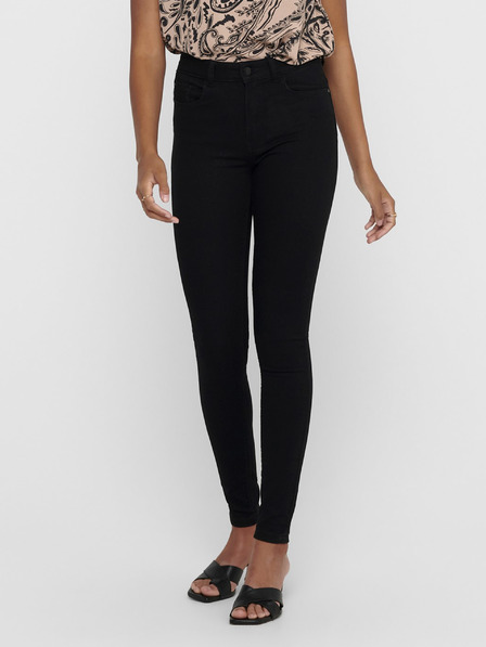 Jacqueline de Yong Fekete skinny fit farmer JDY New Nikki