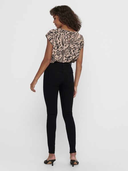 Jacqueline de Yong Fekete skinny fit farmer JDY New Nikki