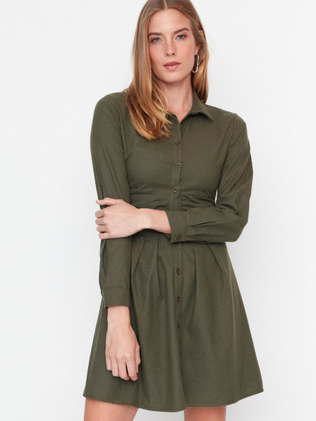 Trendyol Khaki színű női ingruha Trendyol
