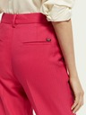 Scotch & Soda Sötét rózsaszín női Scotch & Soda nadrág