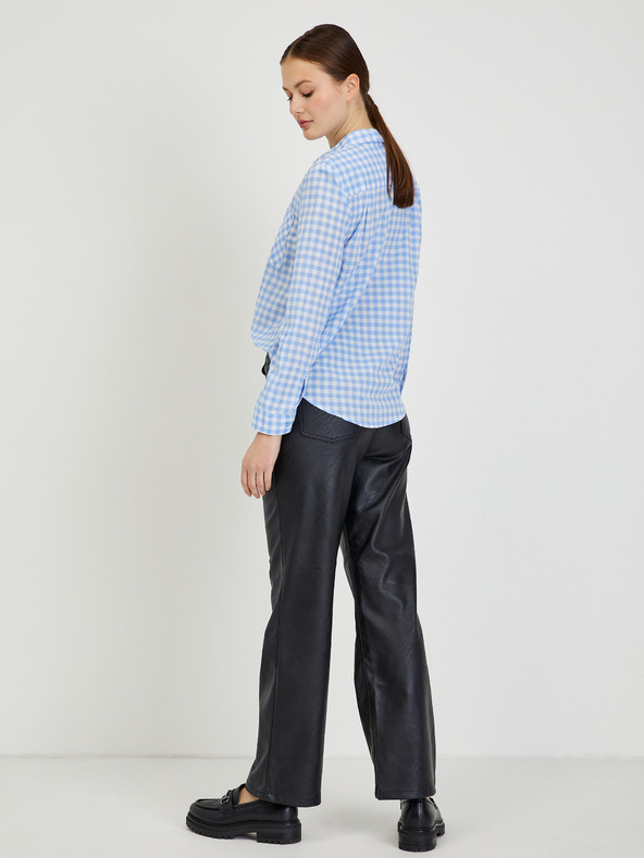 Orsay ORSAY világoskék kockás női ing