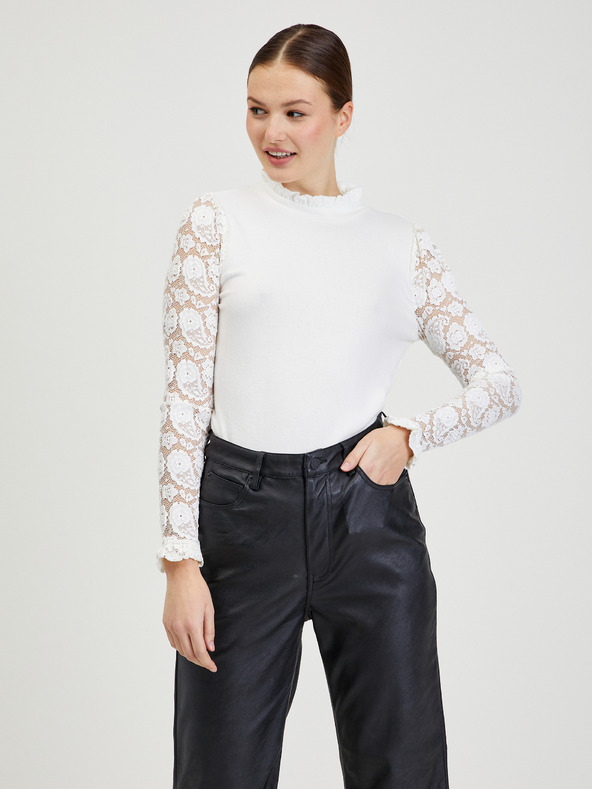 Orsay ORSAY fehér női pulóver