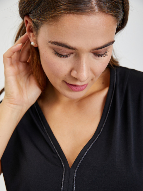 Orsay ORSAY fekete női póló