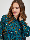Orsay ORSAY petróleumzöld mintás női ing