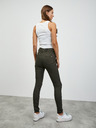 ZOOT.lab Khaki színű női slim fit nadrág ZOOT.lab Anna