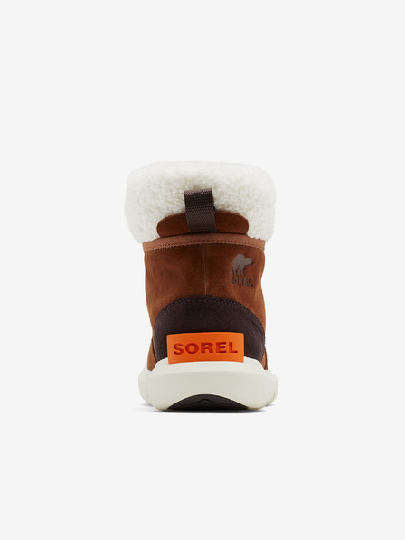 Sorel Barna női bokaszarvasbőr téli csizma műszőrmével SOREL Explorer II Carnival Cozy Cozy