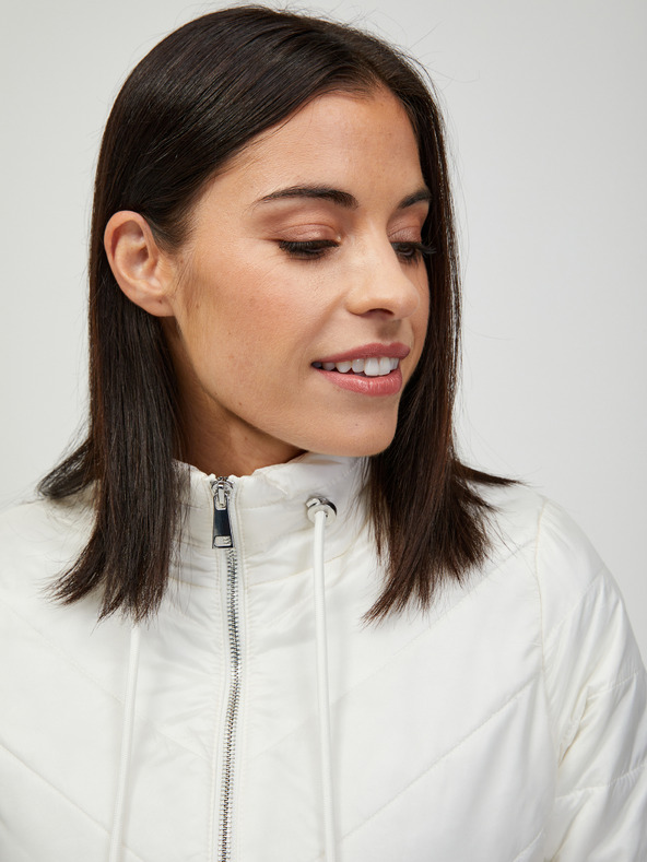 Orsay ORSAY krémszínű steppelt dzseki