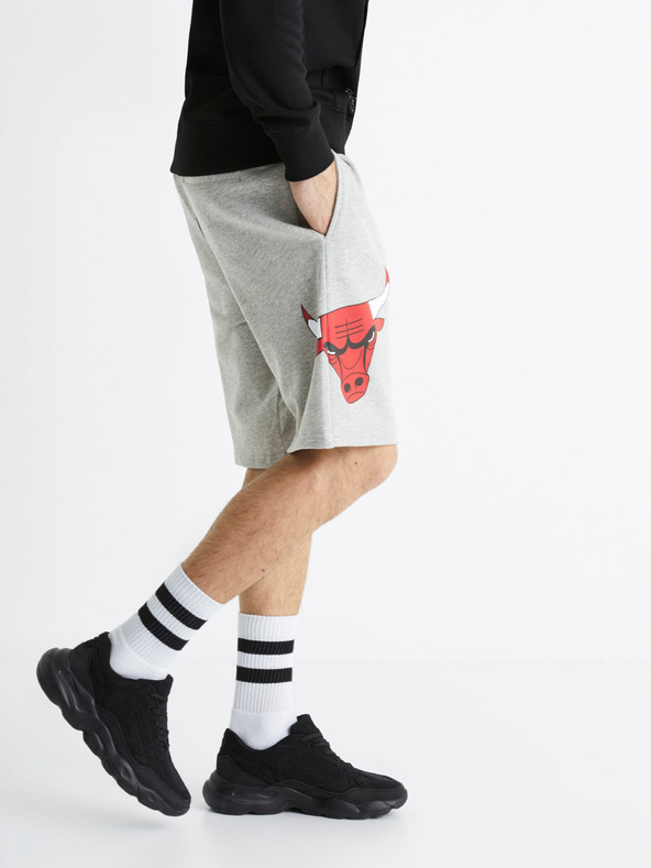 Celio Celio NBA Chicago Bulls szürke férfi melegítő nadrág