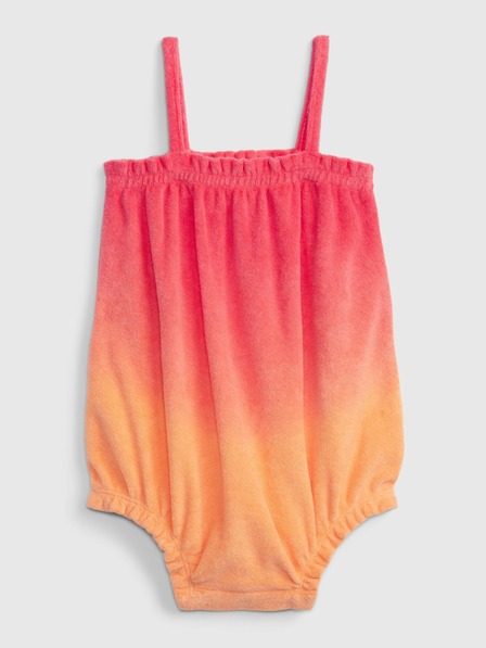 GAP Baby frottír body pántokkal GAP