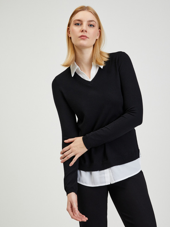 Orsay ORSAY fekete női pulóver