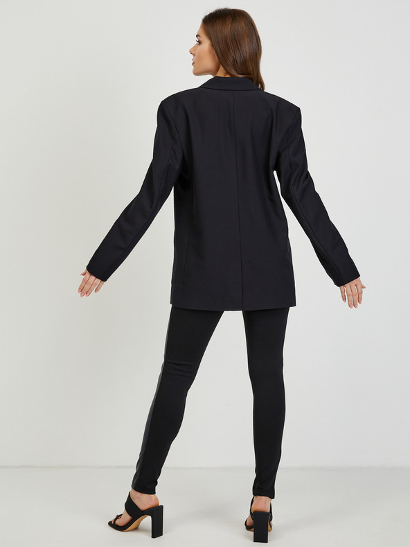 Tom Tailor Denim Fekete női laza szabású kabát Tom Tailor Denim