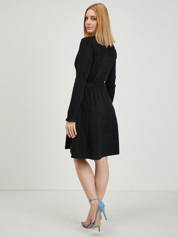 Orsay ORSAY fekete női pulóverruha