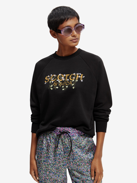 Scotch & Soda Fekete női pulóver Scotch & Soda