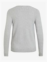 Vila VILA Viril világosszürke alappulóver