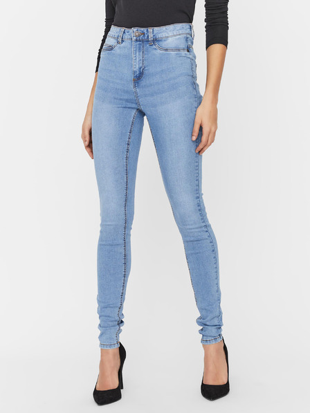 Noisy May Világoskék skinny fit farmer Noisy May Callie