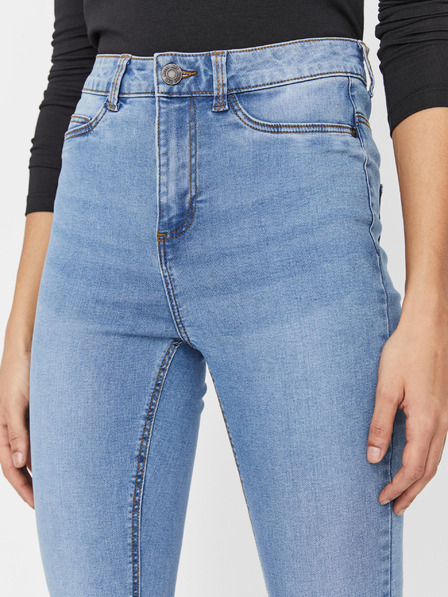 Noisy May Világoskék skinny fit farmer Noisy May Callie