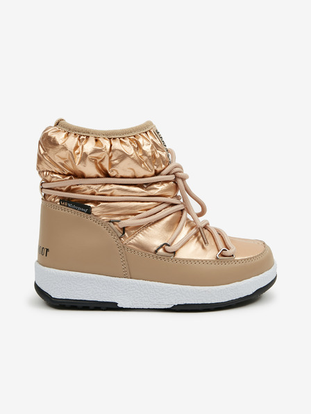 Moon Boot Lány hócipő Gold Moon Boot Low Nylon