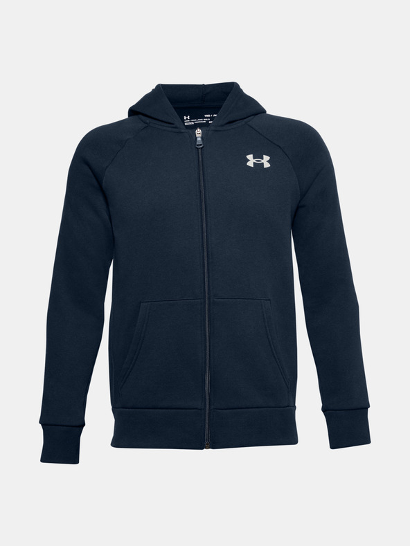 Under Armour Fiú felső Under Armour RIVAL COTTON FZ HOODIE